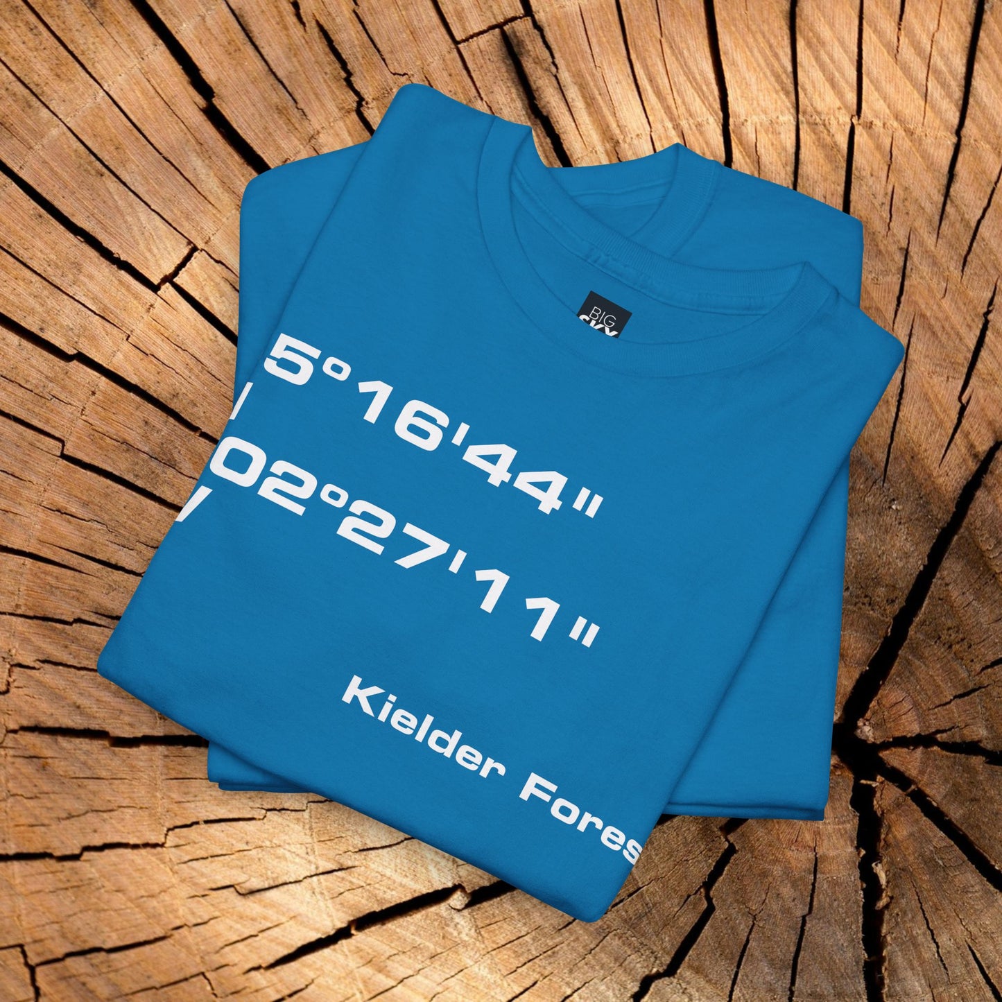 Kielder Forest Coordinates t-shirt (US)