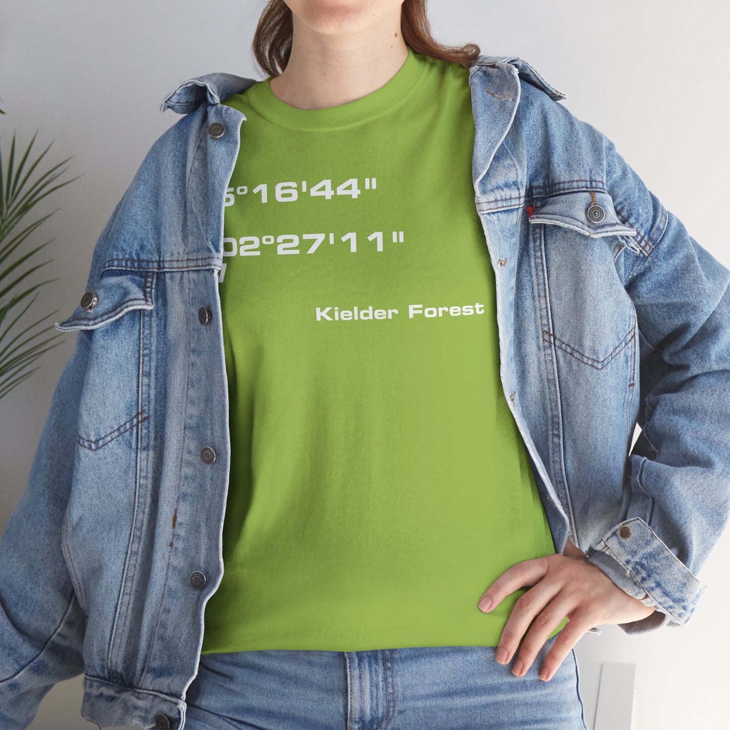 Kielder Forest Coordinates t-shirt (US)