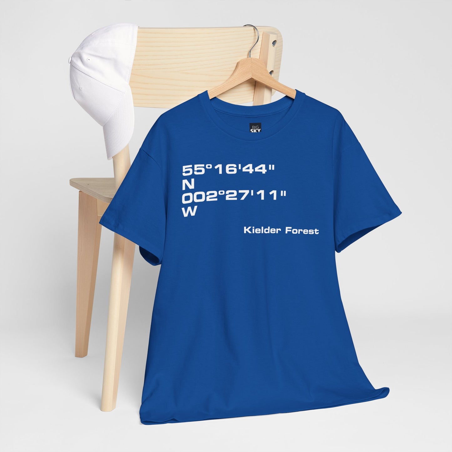 Kielder Forest Coordinates t-shirt (US)