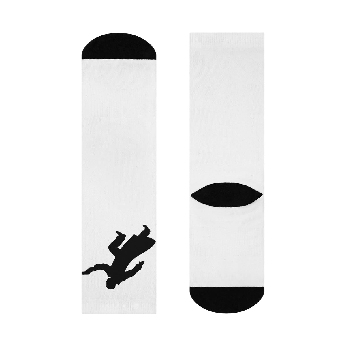 Cushioned Deckard - black on white