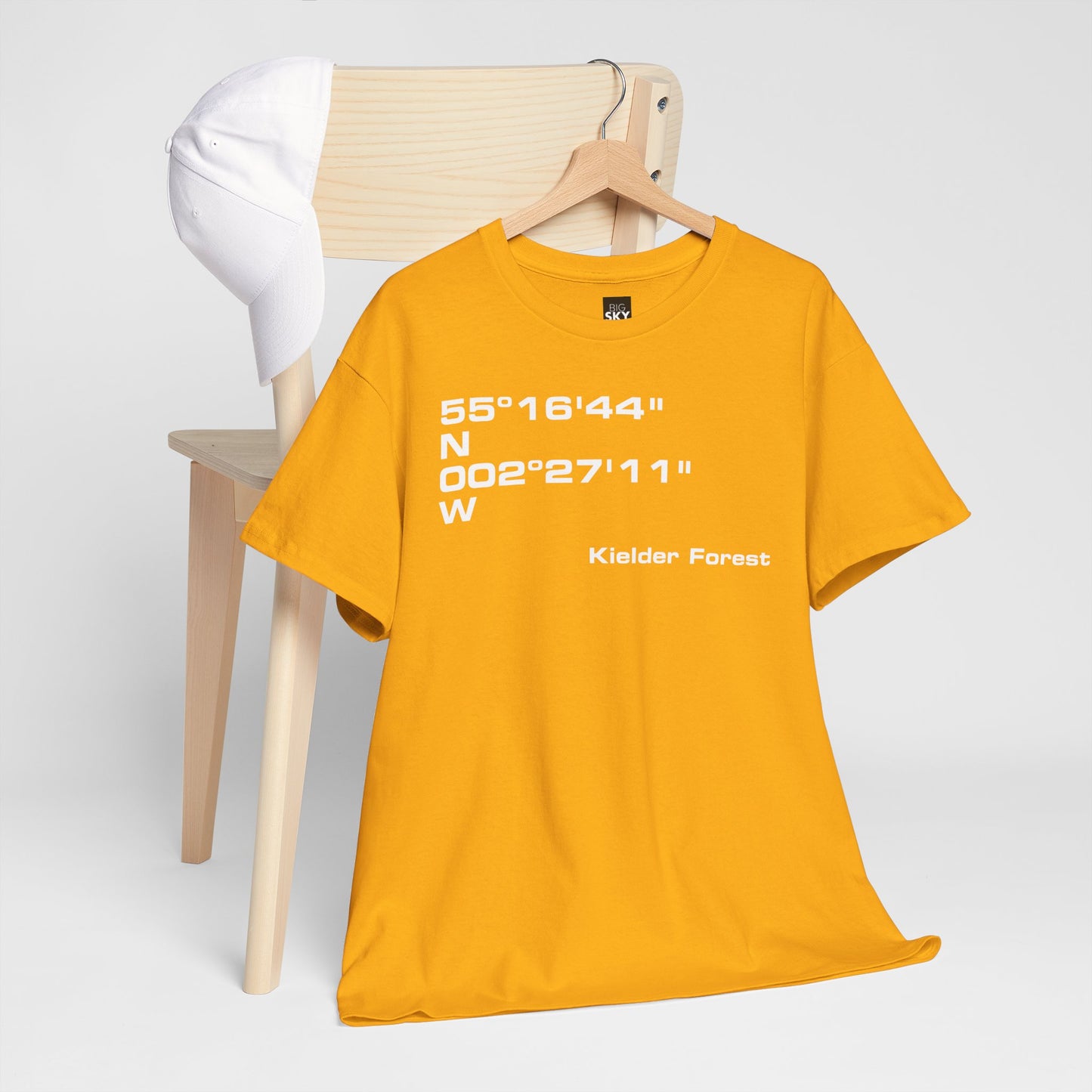 Kielder Forest Coordinates t-shirt (US)