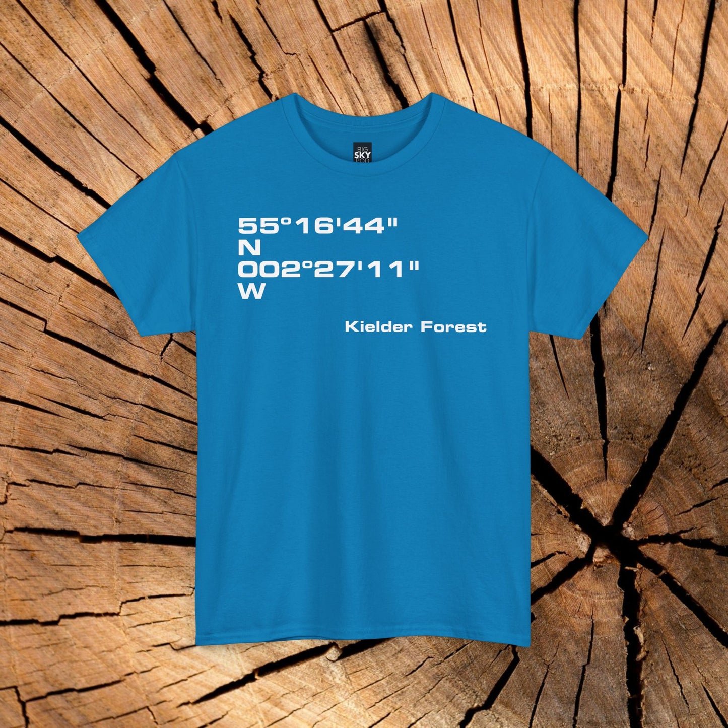 Kielder Forest Coordinates t-shirt (US)