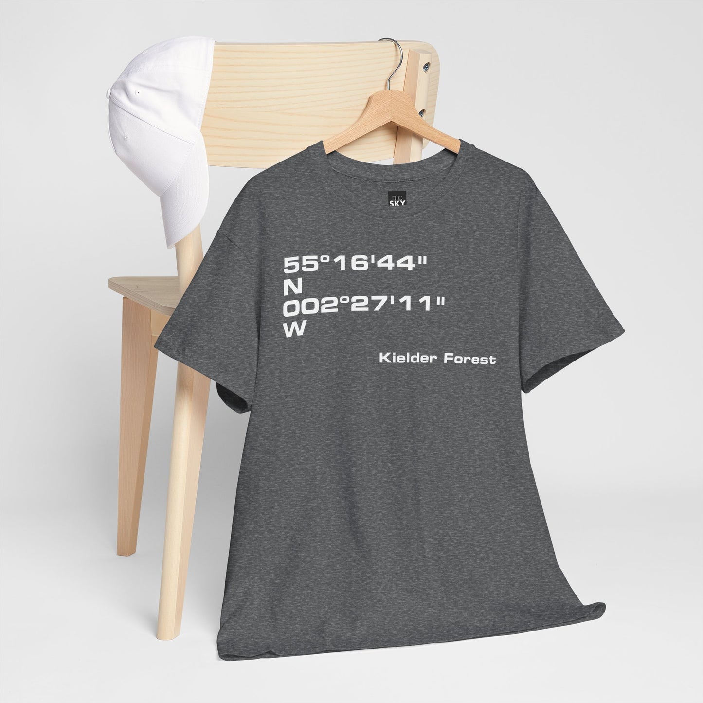 Kielder Forest Coordinates t-shirt (US)
