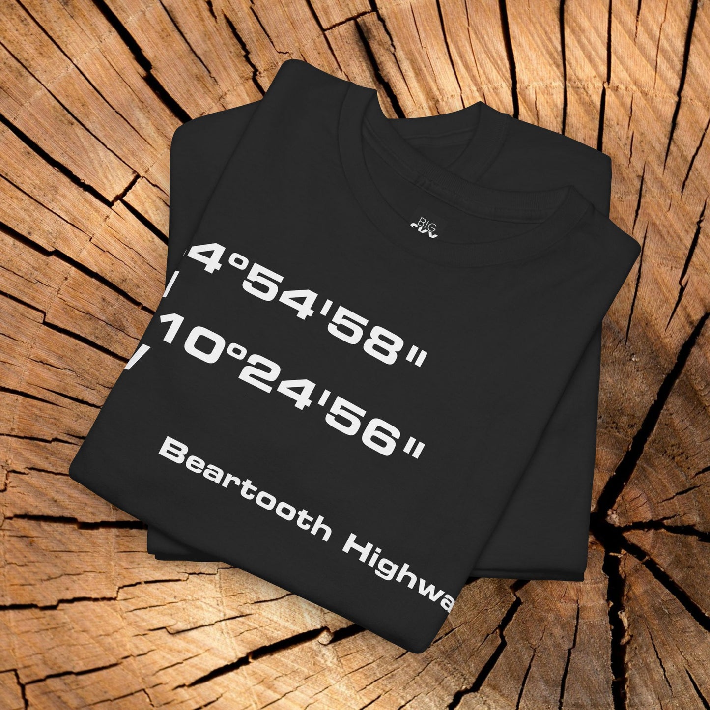 Beartooth Highway End Coordinates t-shirt (US)