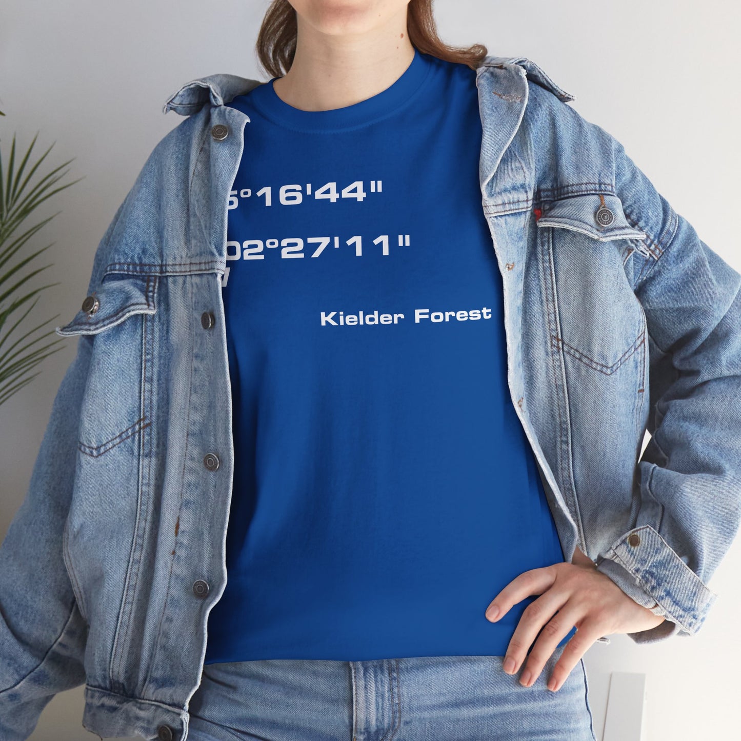Kielder Forest Coordinates t-shirt (US)