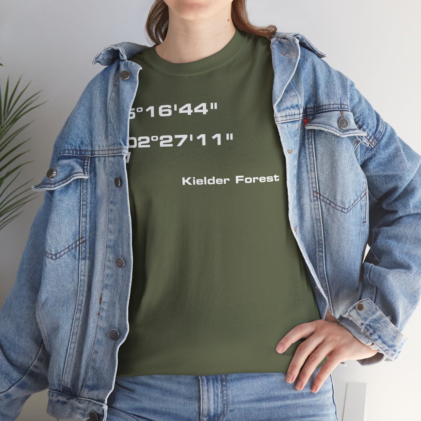 Kielder Forest Coordinates t-shirt (US)