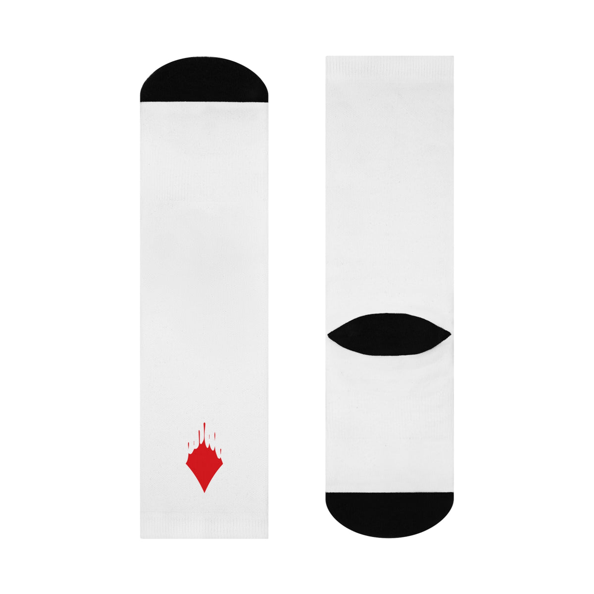 Cushioned Melting Ace of Diamonds socks