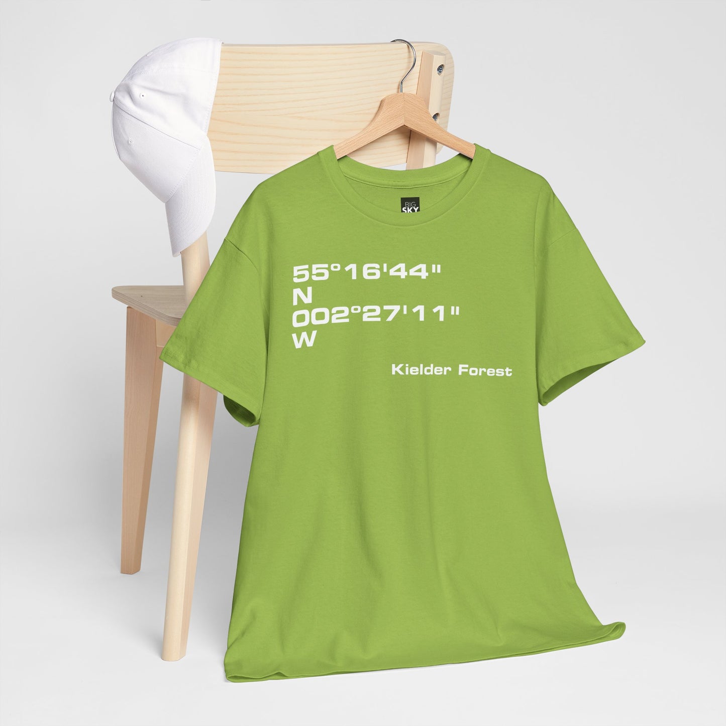 Kielder Forest Coordinates t-shirt (US)