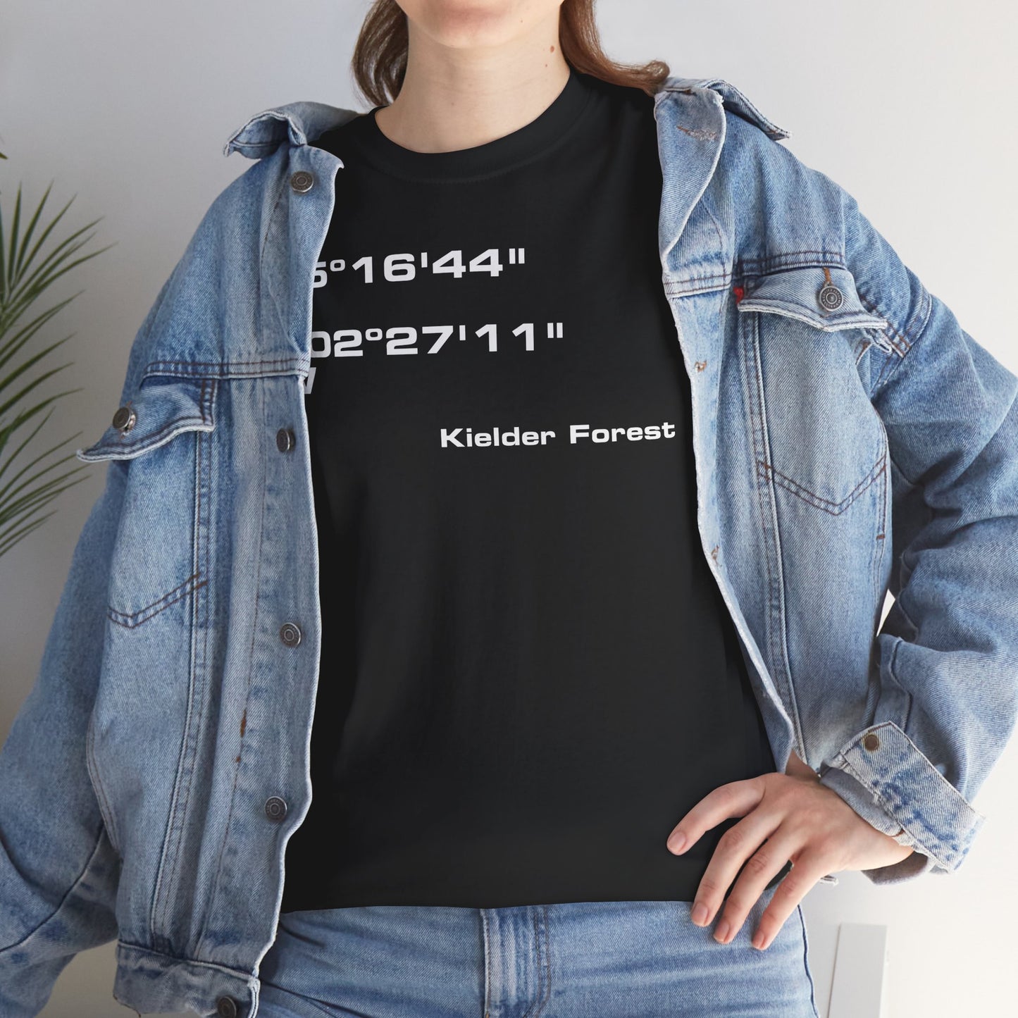 Kielder Forest Coordinates t-shirt (US)