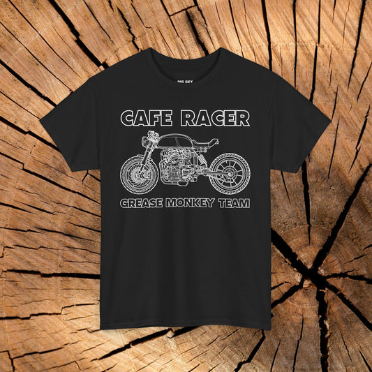 Cafe Racer Grease Monkey Team t-shirt (US)