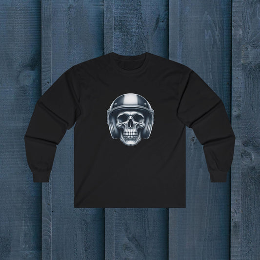 Steel Skull Long Sleeve Tee