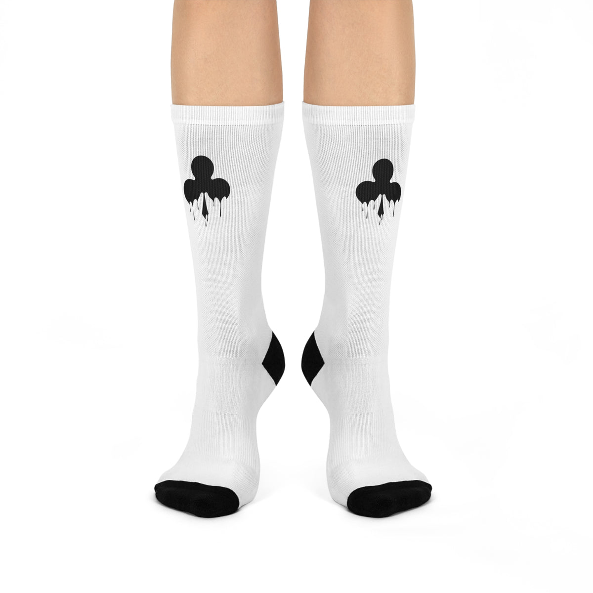 Cushioned Melting Ace of Clubs socks