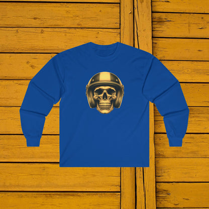 Yellow Skull Long Sleeve Tee