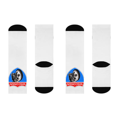 Cushioned Wisconsin Highway Cruising socks