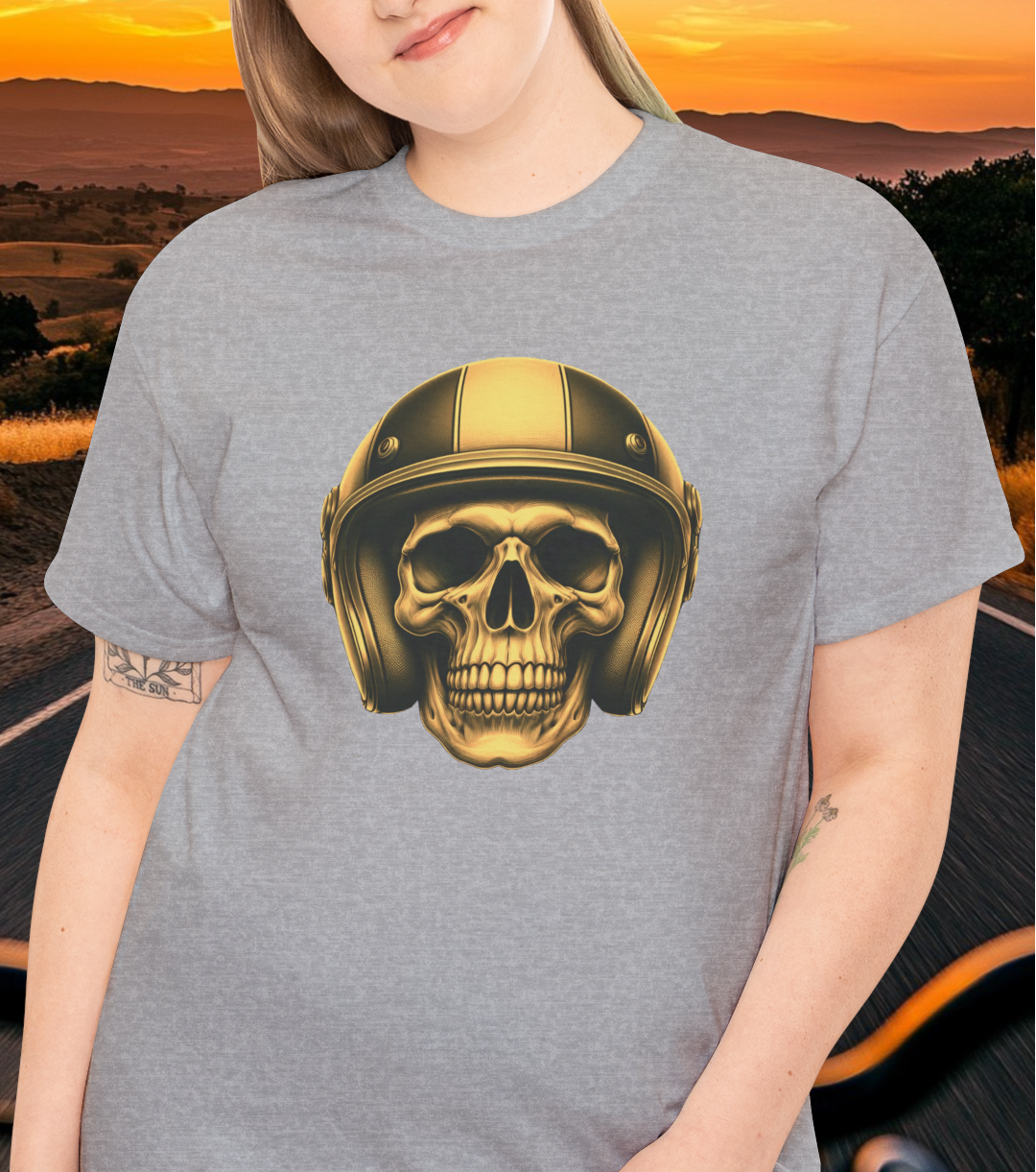 Yellow Skull t-shirt (US)
