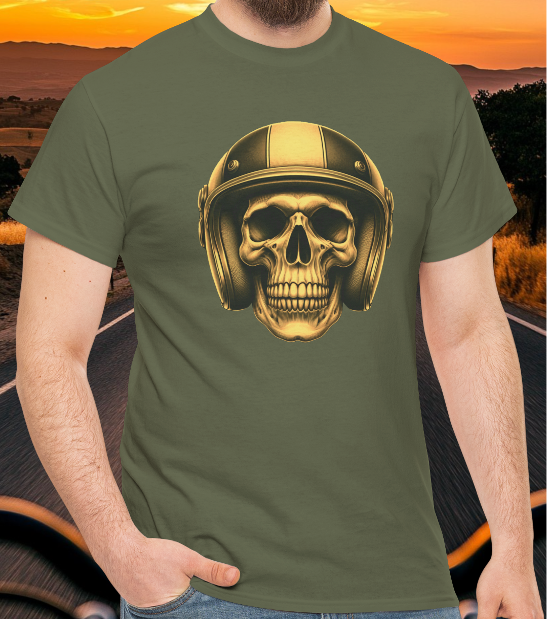 Yellow Skull t-shirt (US)