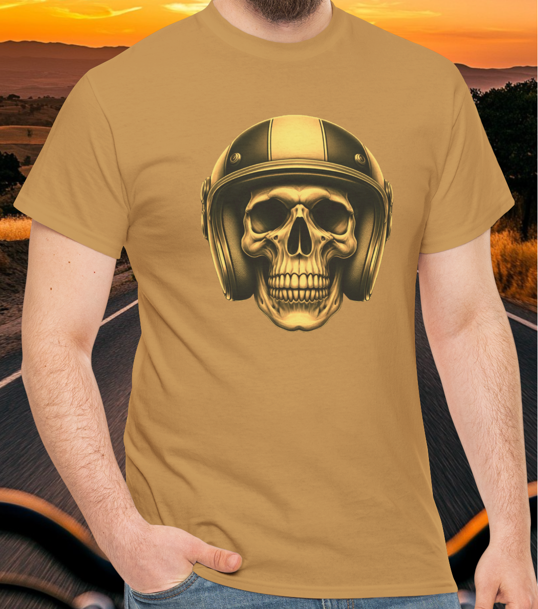 Yellow Skull t-shirt (US)