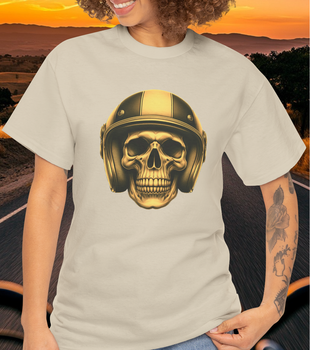 Yellow Skull t-shirt (US)