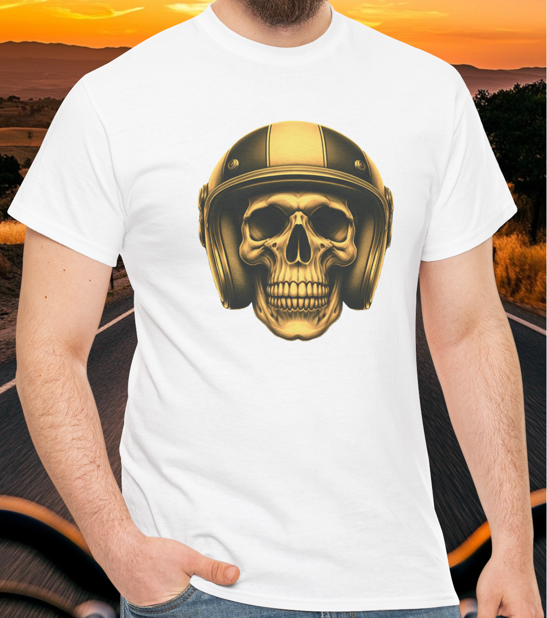 Yellow Skull t-shirt (US)