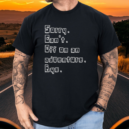 Sorry. Can't t-shirt (US)