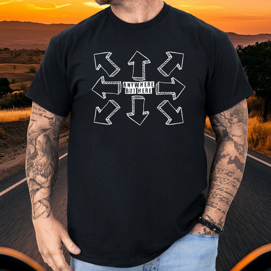 Anywhere But Here Colors t-shirt (US)