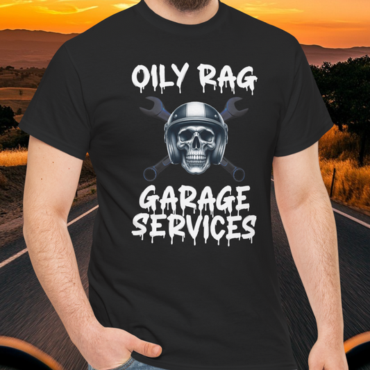 Oily Rag Garage Services t-shirt (US)
