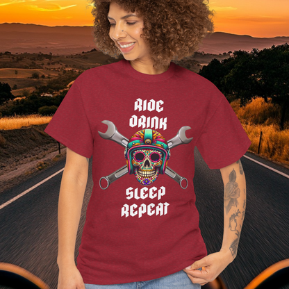 Ride Drink Sleep Repeat t-shirt (US)