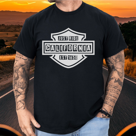 Just Ride - California t-shirt (US)