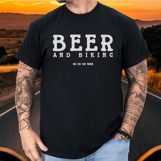 Beer and Biking t-shirt (US)
