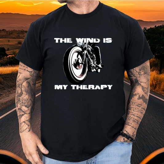 The wind is my therapy t-shirt (US)