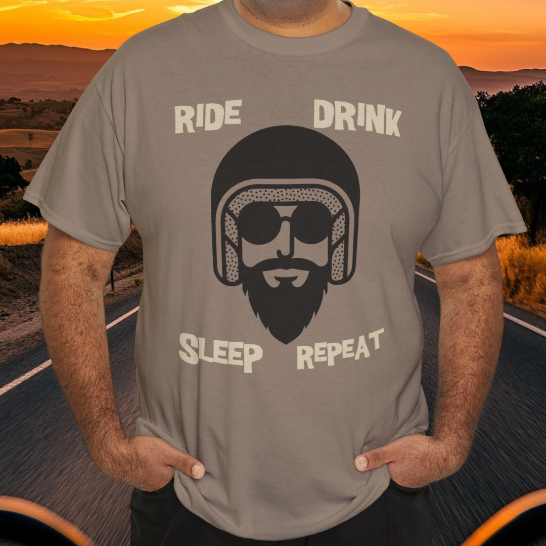 Ride Drink Sleep Repeat t-shirt V2 (US)