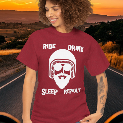 Ride Drink Sleep Repeat t-shirt V2 (US)