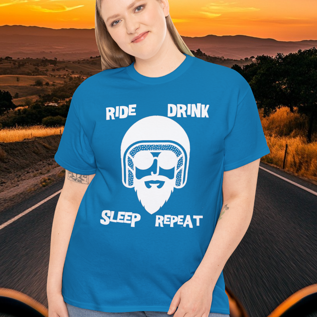 Ride Drink Sleep Repeat t-shirt V2 (US)