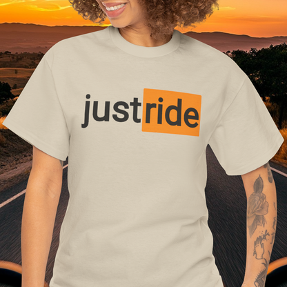 Just Ride (P*rn Hub logo) t-shirt (US)
