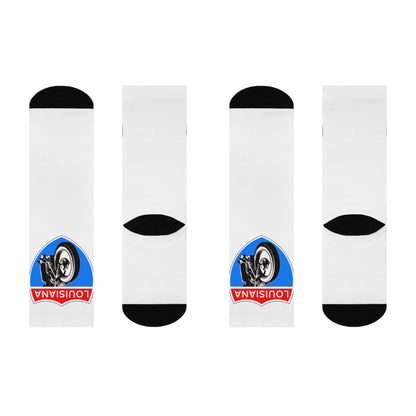 Cushioned Louisiana Highway Cruising socks