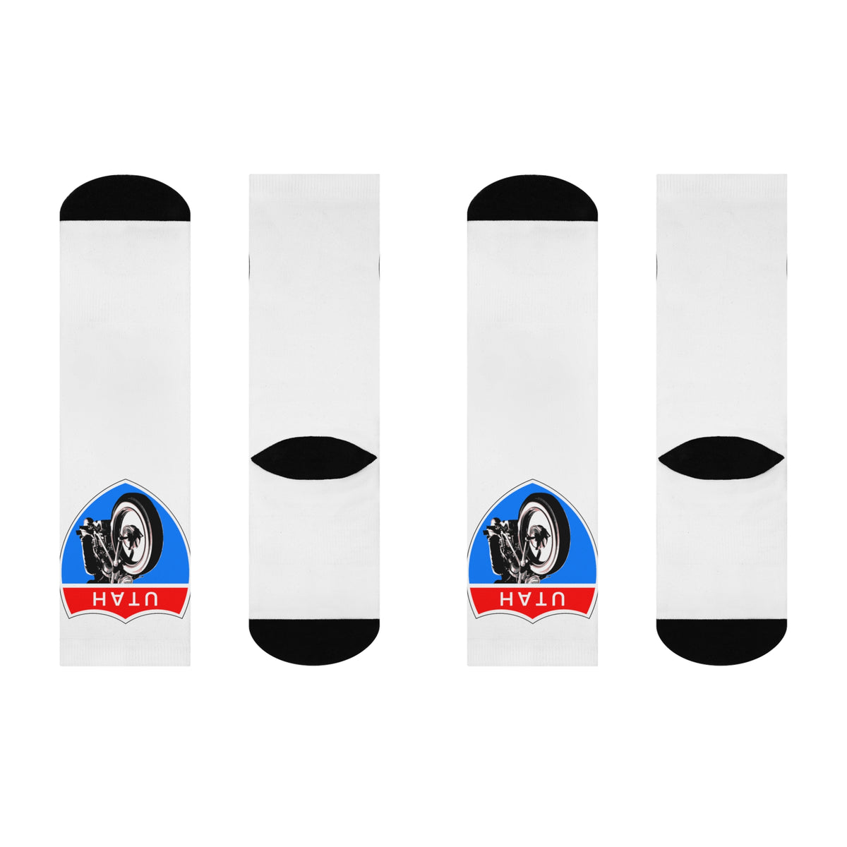 Cushioned Utah Highway Cruising socks