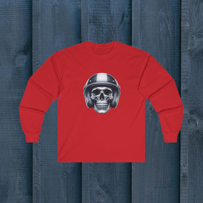 Steel Skull Long Sleeve Tee