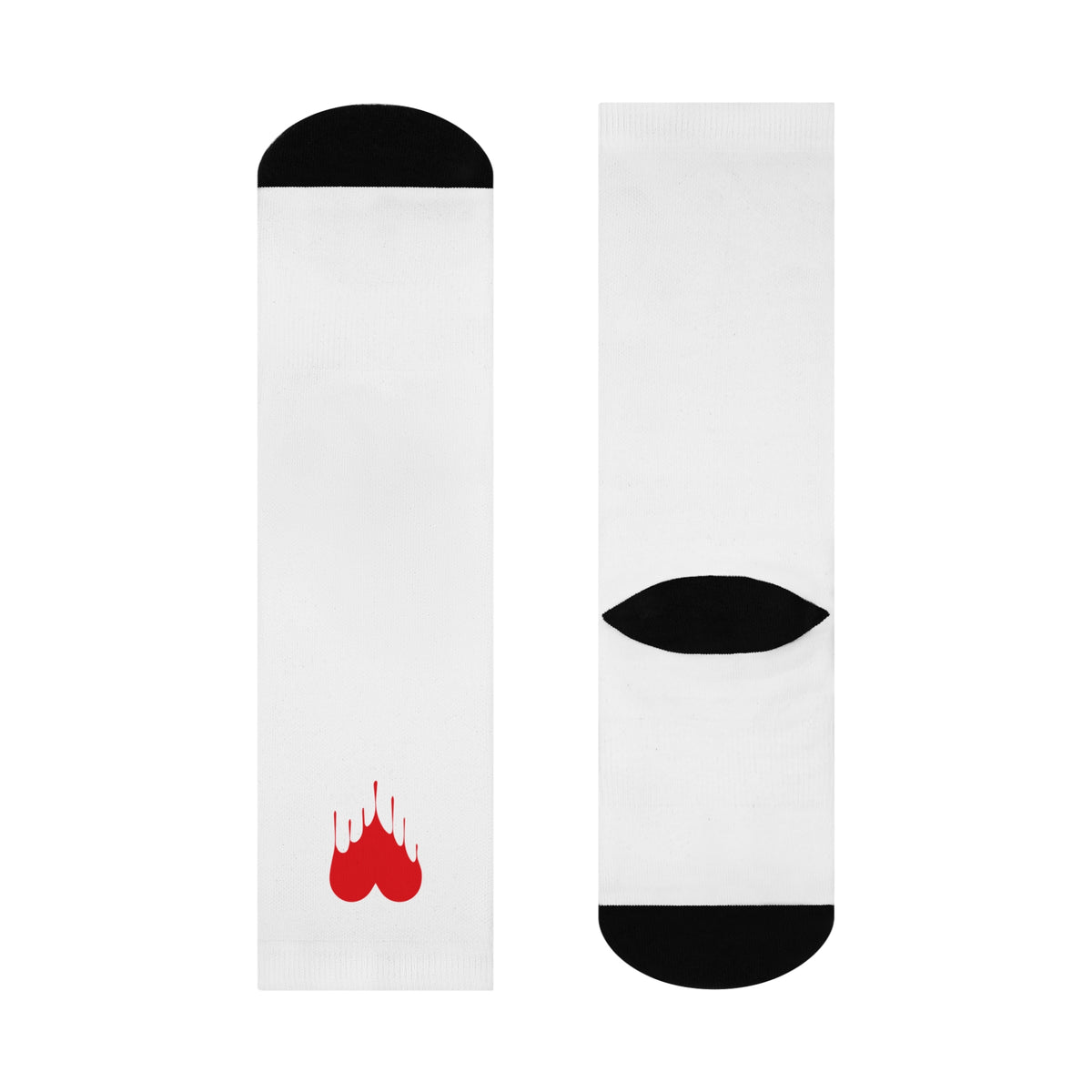 Cushioned Melting Ace of Hearts socks