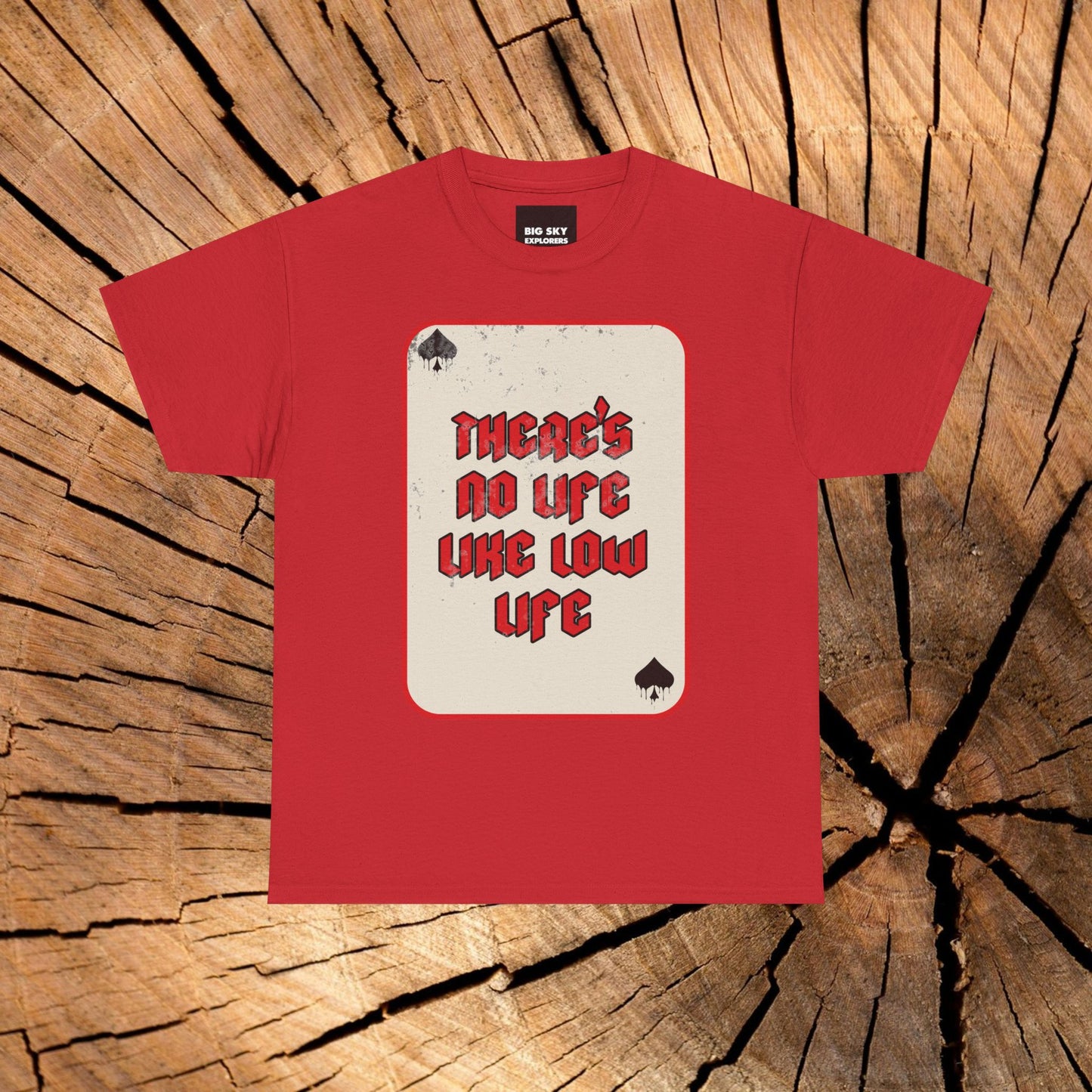 Low Life Spades Red