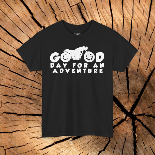 Good Day for an Adventure t-shirt (US)