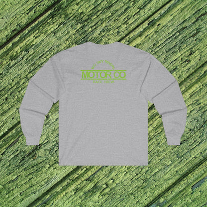 Green Skull Long Sleeve Tee