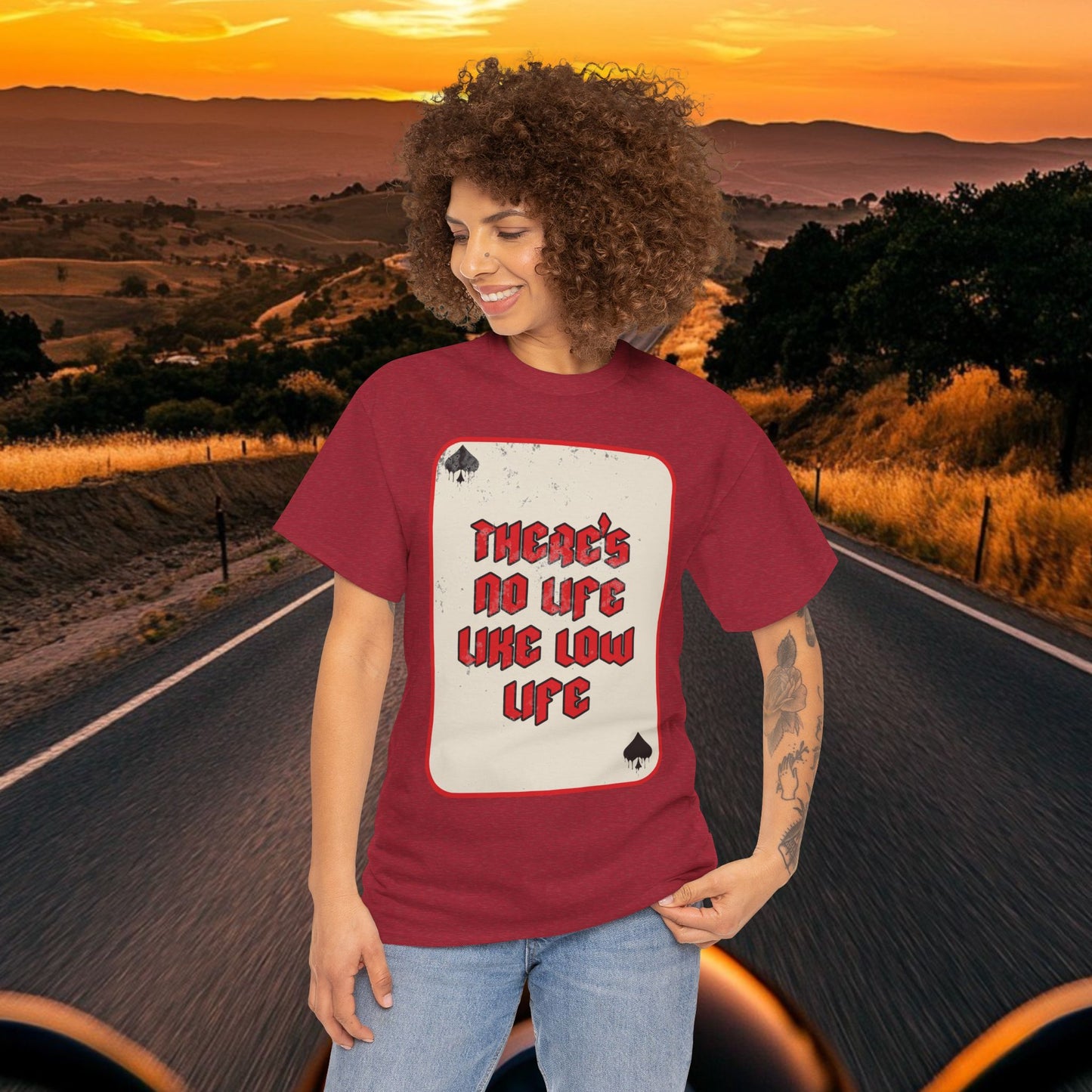 Low Life Spades Red