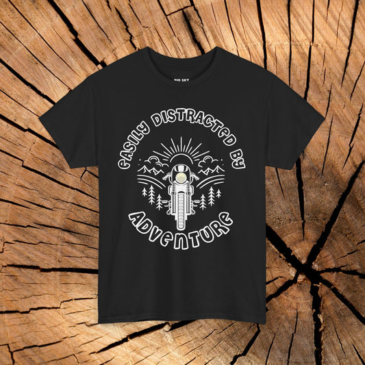 Easily Distracted by Adventure t-shirt (US)