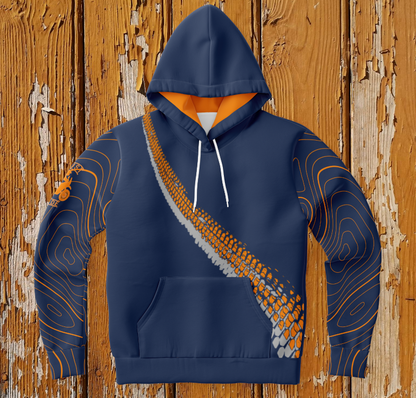 Topographic Tracks Hoody