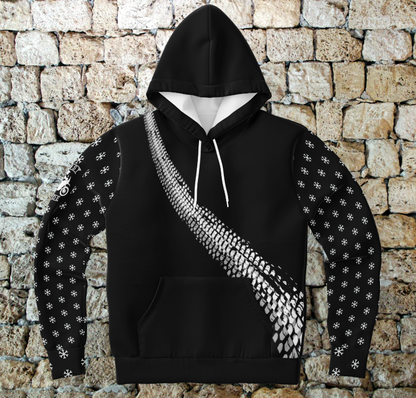 Snowflake Tracks Hoody