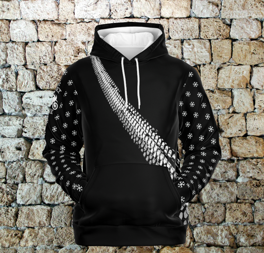 Snowflake Tracks Hoody