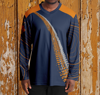 Topographic Tracks Jersey