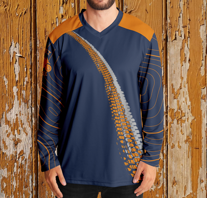 Topographic Tracks Jersey