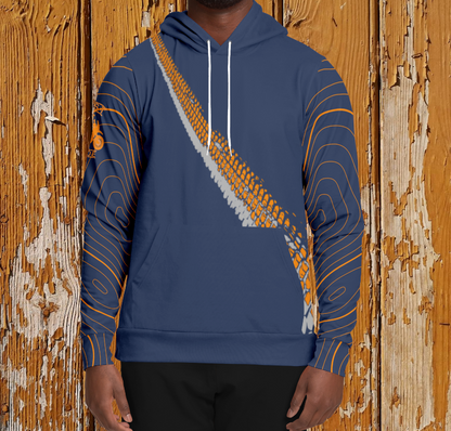 Topographic Tracks Hoody