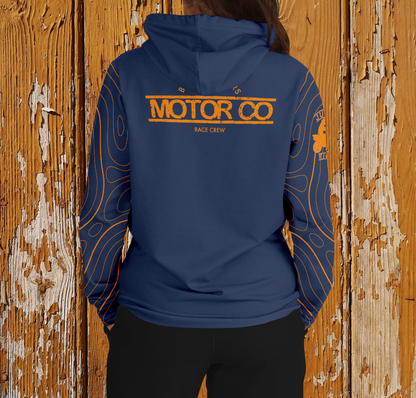 Topographic Tracks Hoody